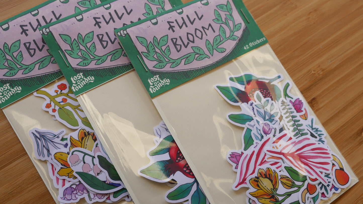 Full Bloom - Flake Sticker Pack