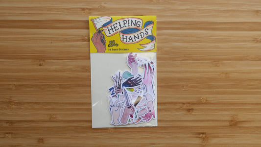 Helping Hands - Flake Sticker Pack