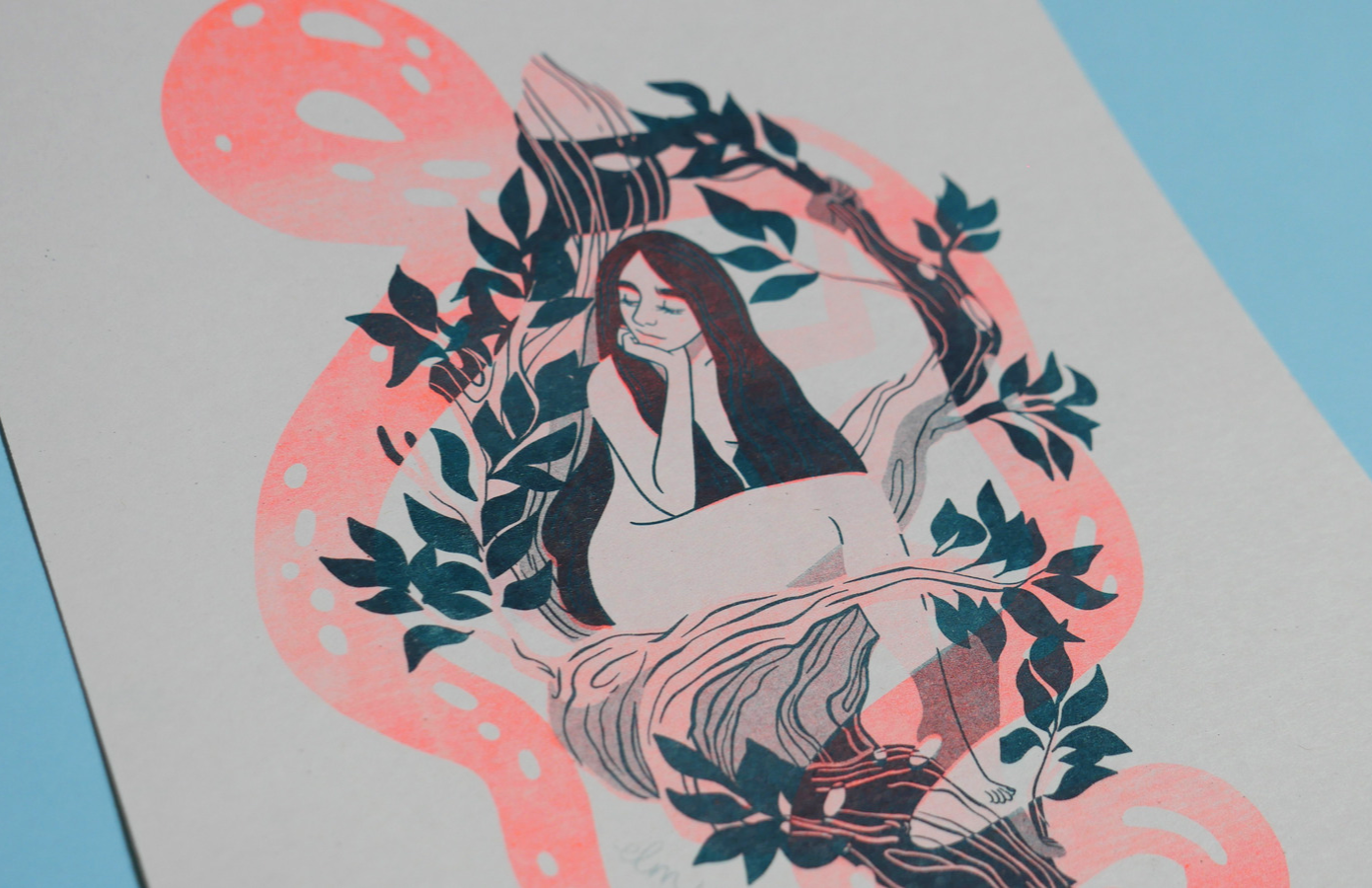 Original Riso Print Set - Eden