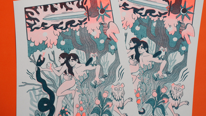 Original Riso Print Set - Eden