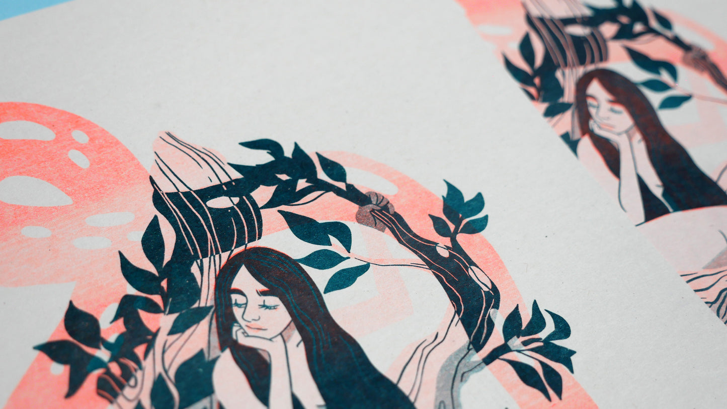 Original Riso Print Set - Eden