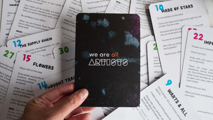 "We Are All Artists" Creative Mindfulness Prompt Cards