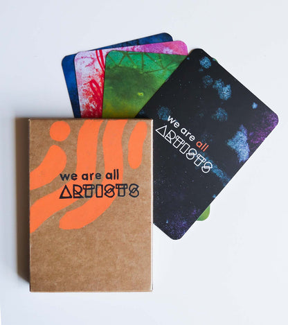 "We Are All Artists" Creative Mindfulness Prompt Cards