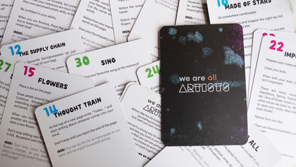 "We Are All Artists" Creative Mindfulness Prompt Cards