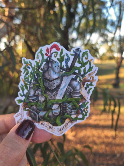 Tired Knight - Sticker