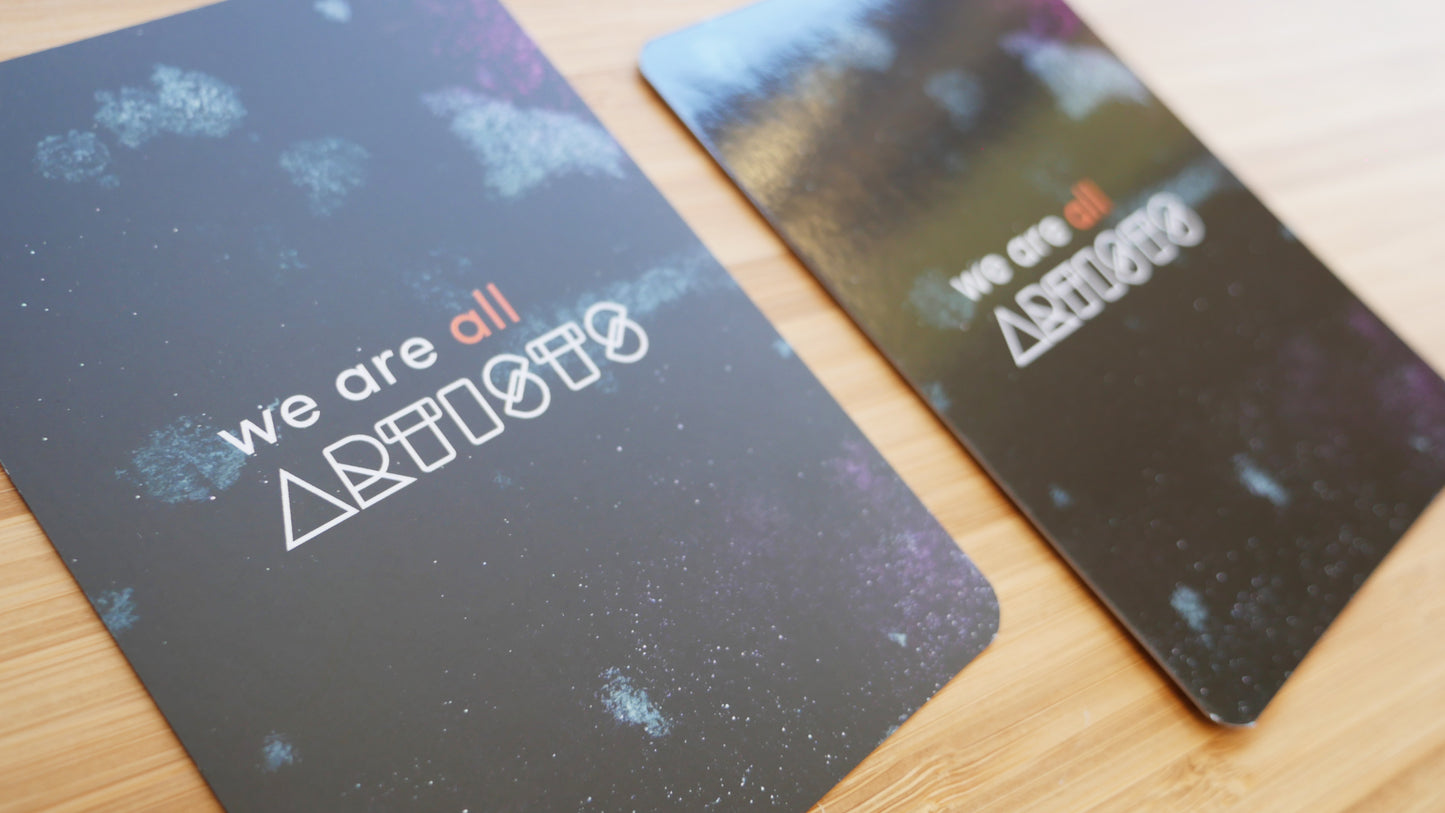 "We Are All Artists" Creative Mindfulness Prompt Cards